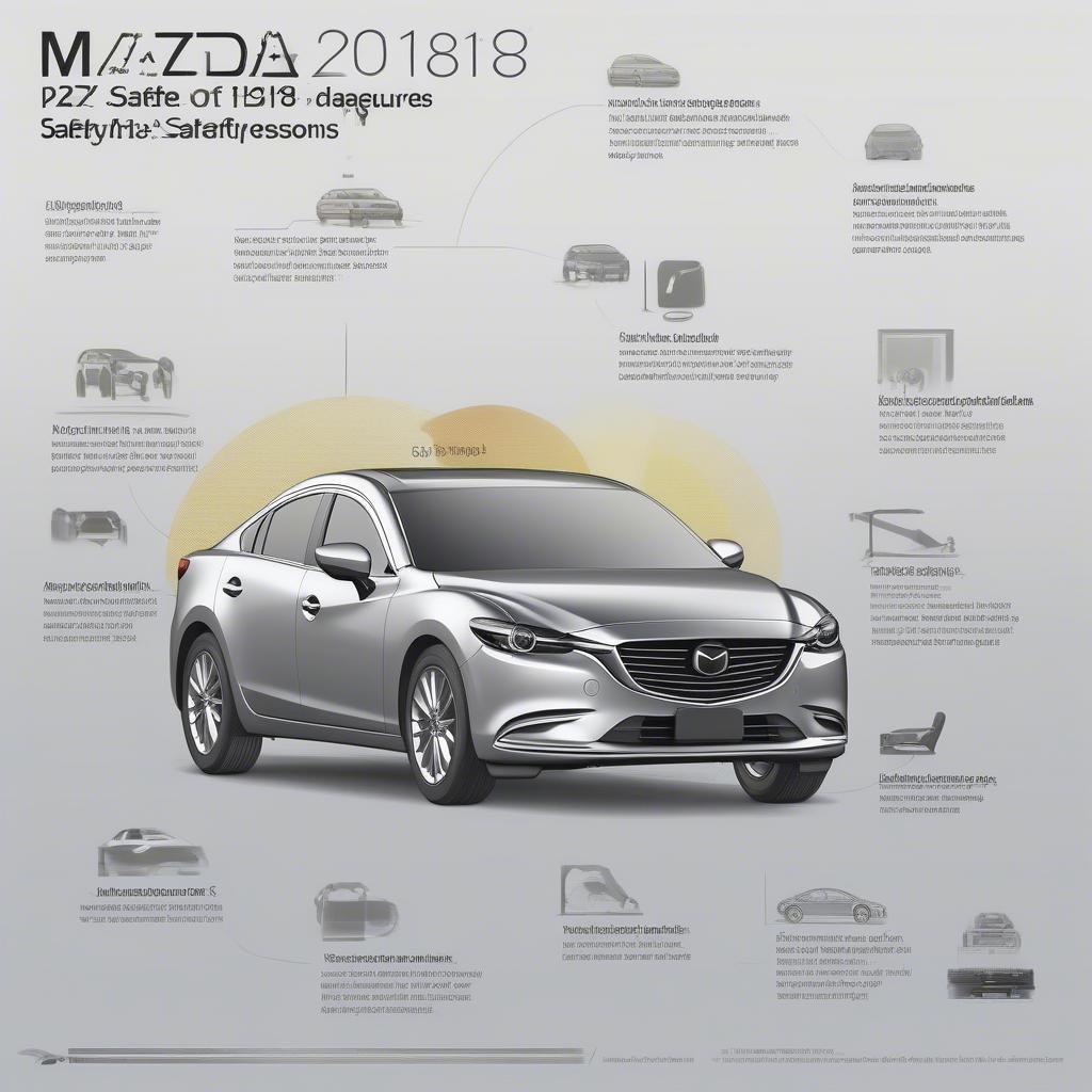 Tính năng an toàn trên Mazda 6 2018: Hệ thống bảo vệ toàn diện