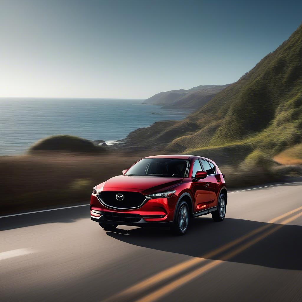 Ảnh Mazda CX5 2019 màu đỏ