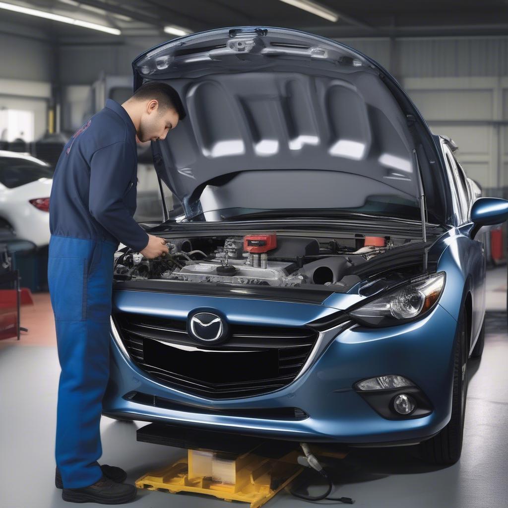 Bảo dưỡng định kỳ Mazda 3