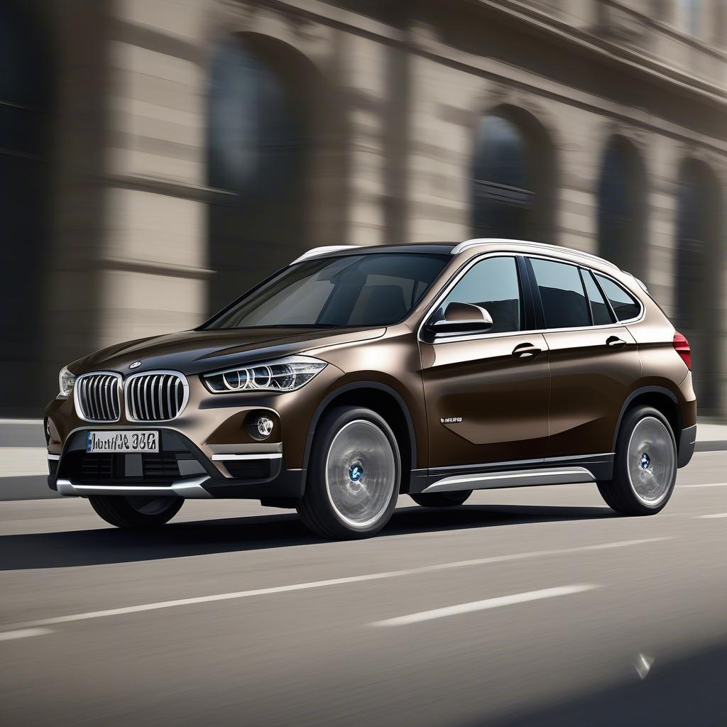 BMW X1 ngoại thất thể thao, năng động, hiện đại