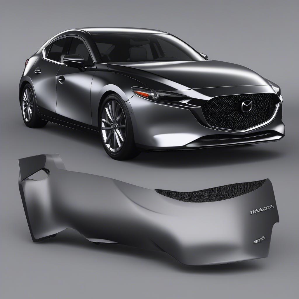 Bộ body kit Mazda 3: Thiết kế và chất liệu