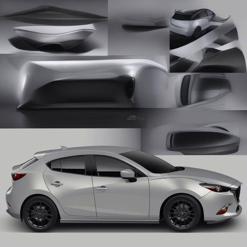 Các loại body kit Mazda 3