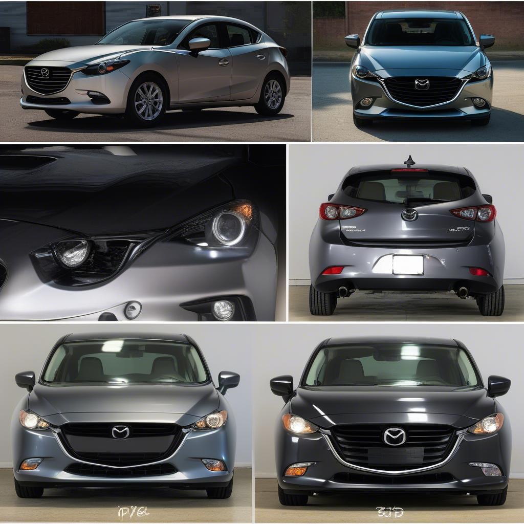 Các loại độ đèn Mazda 3 2017