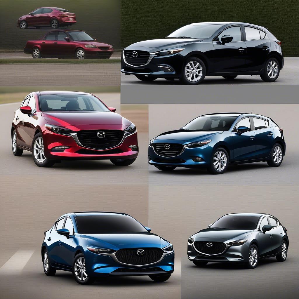 Các phiên bản Mazda 3 cũ