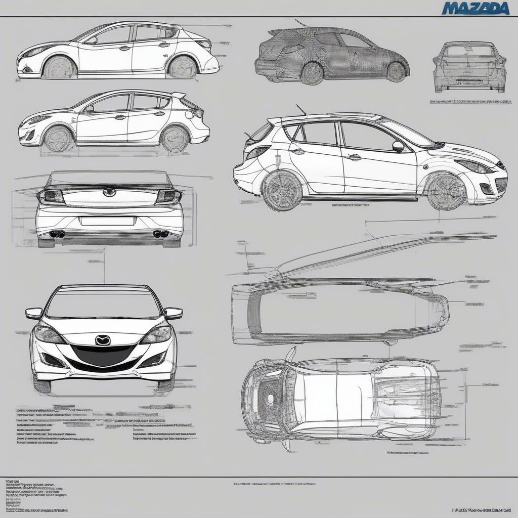 Cẩm nang sửa chữa Mazda 3 2010 đầy đủ và chi tiết