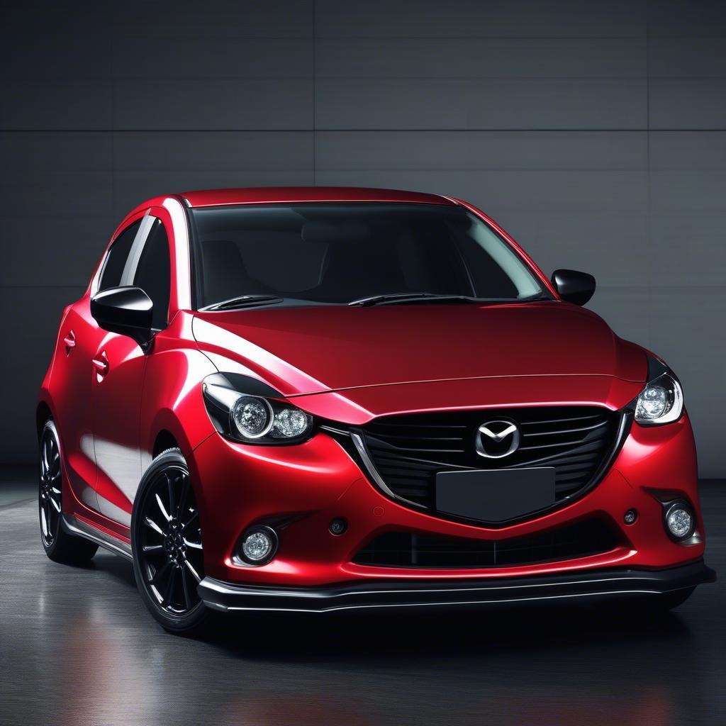 Mazda 2 độ body kit thể thao, mạnh mẽ và sang trọng