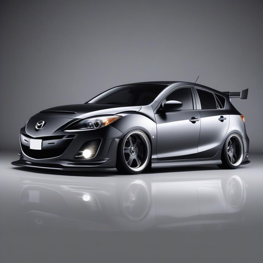 Độ body kit Mazda 3 2010 tăng tính thẩm mỹ