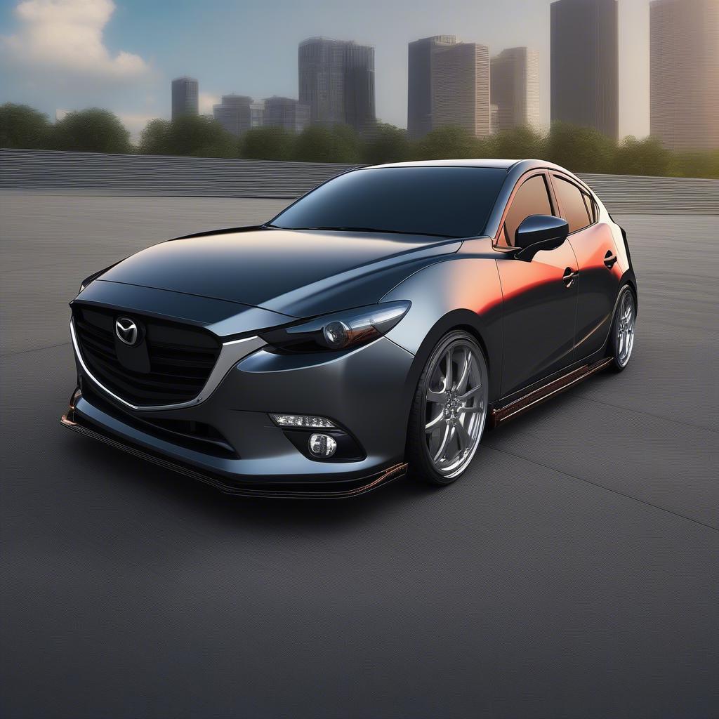 Độ xe Mazda 3 ngoại thất