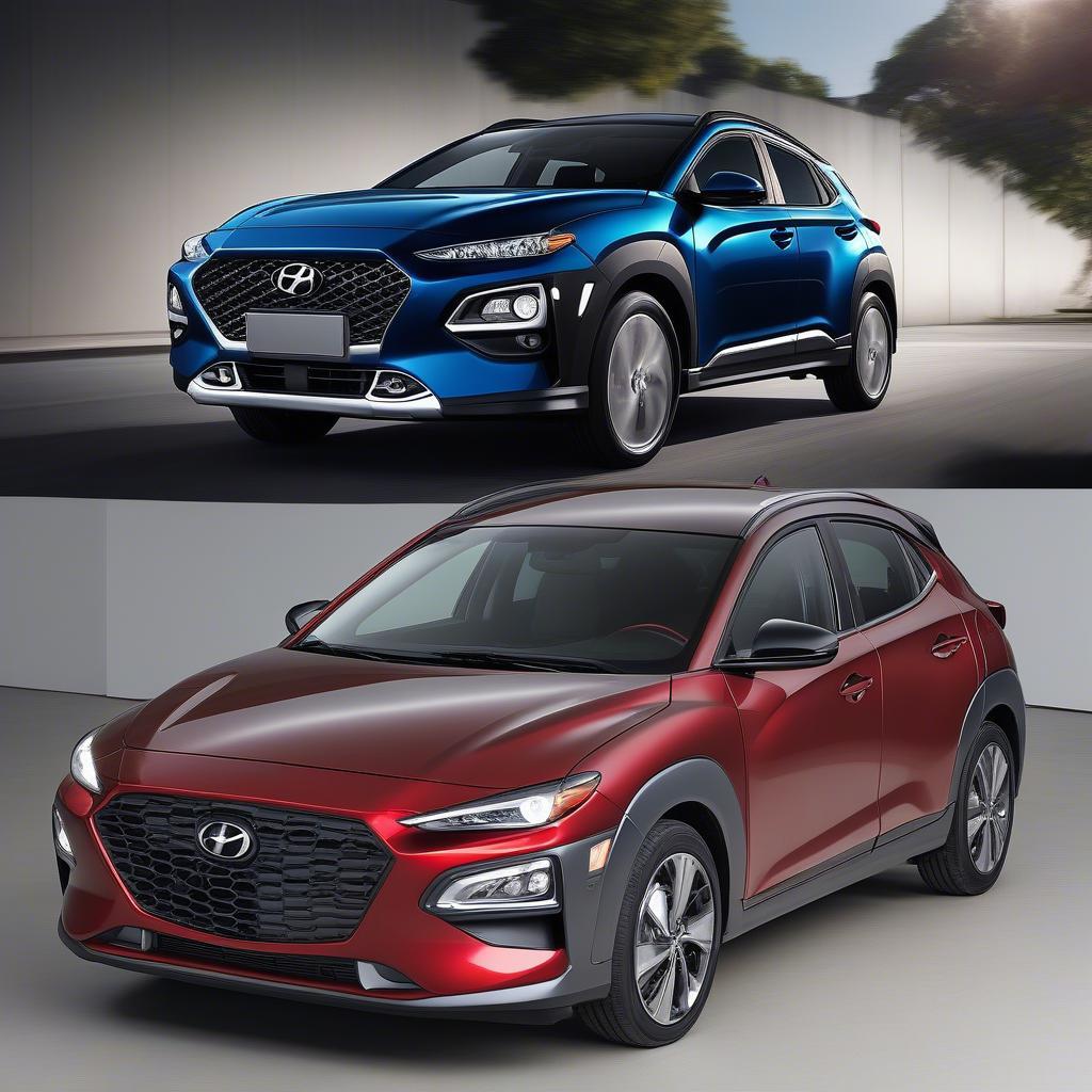 Động cơ Hyundai Kona và Mazda 3