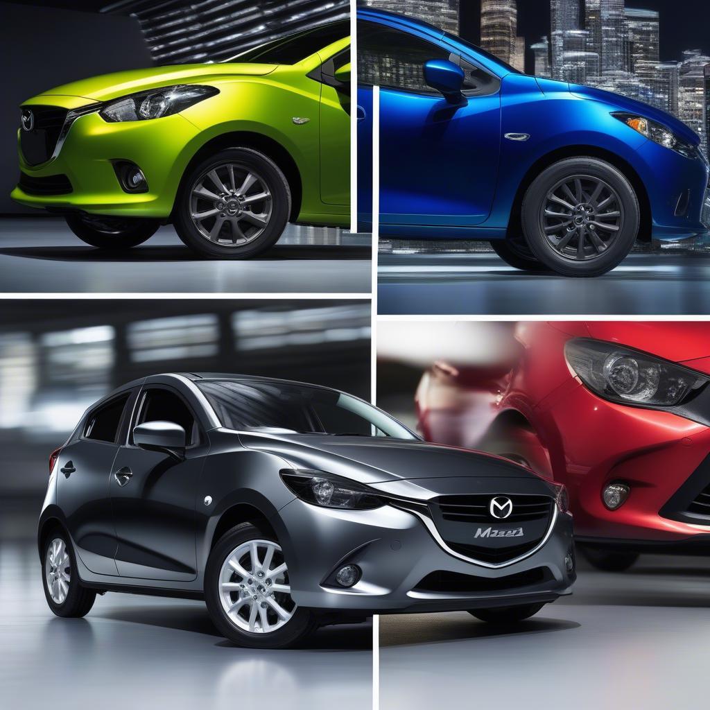 Động cơ Mazda 2 và Mirage