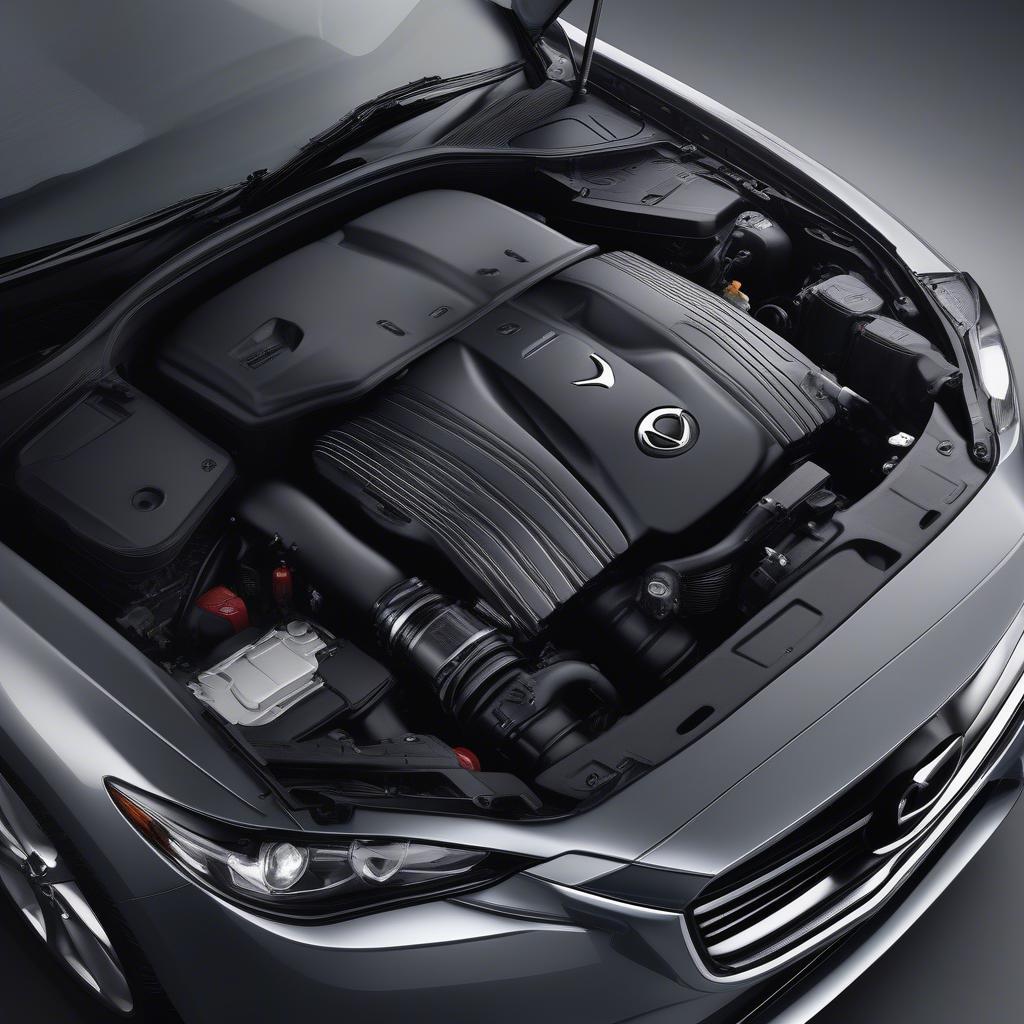 Động cơ SkyActiv mạnh mẽ và tiết kiệm nhiên liệu của Mazda 6 2017