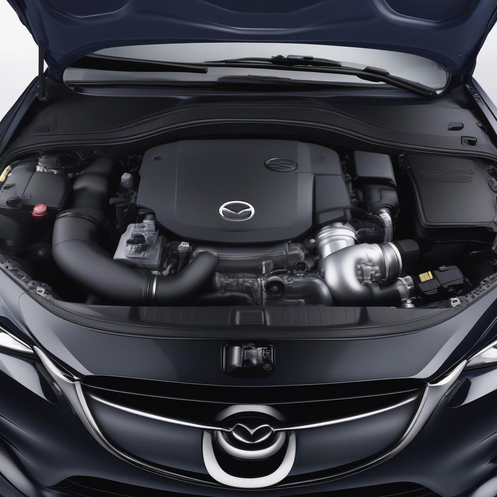 Động cơ Skyactiv-G mạnh mẽ và tiết kiệm nhiên liệu của Mazda 6 2017 Premium