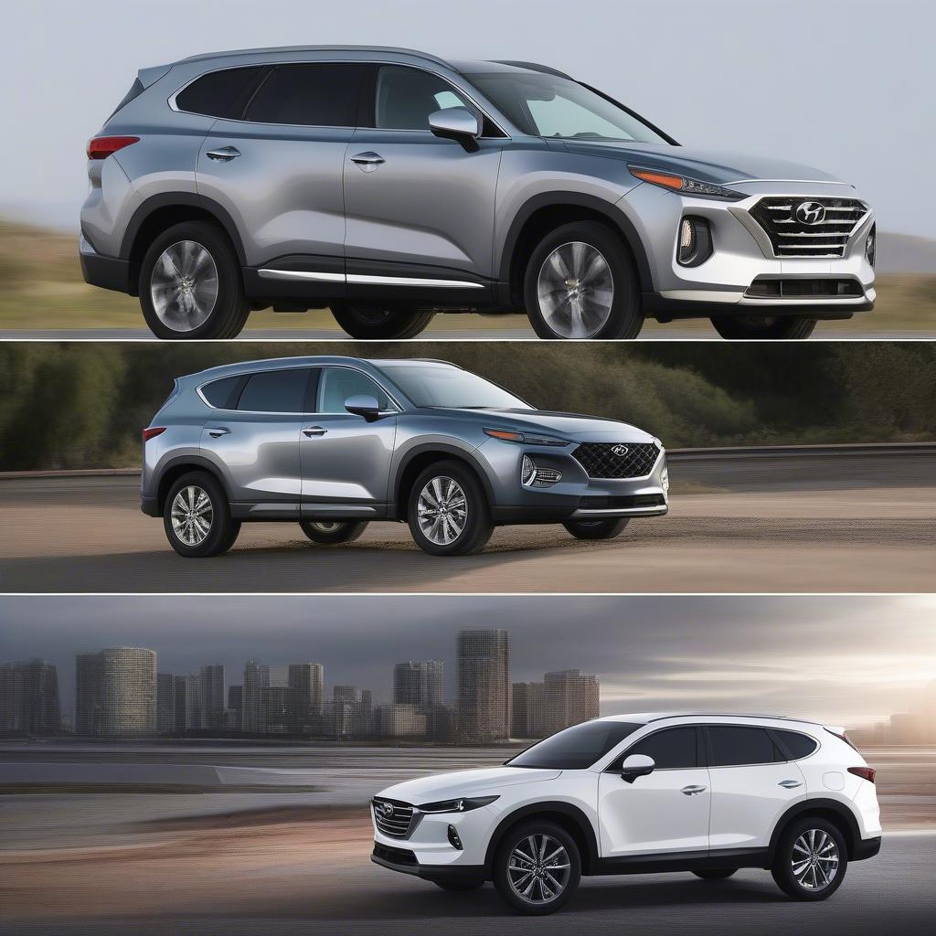 So sánh động cơ Santafe và CX5