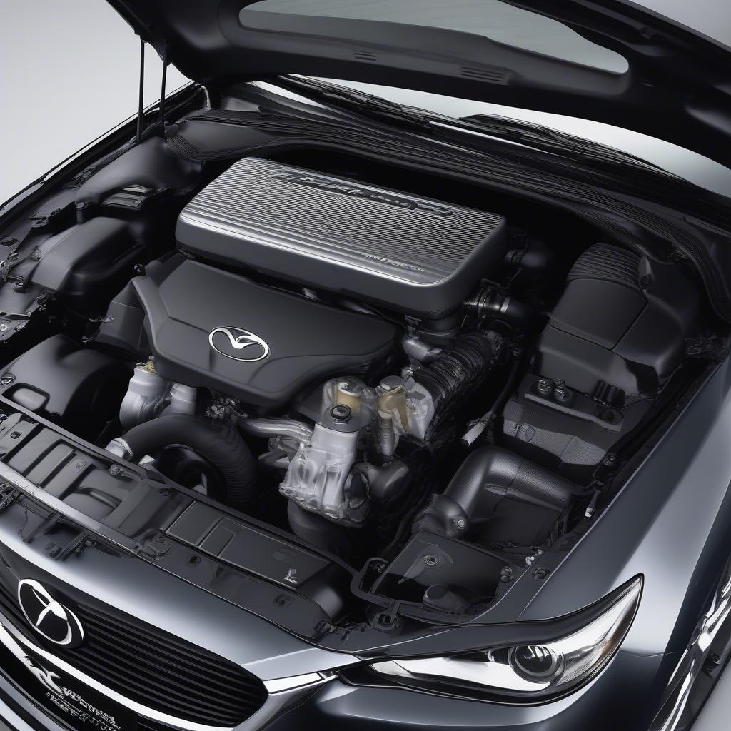 Động cơ Skyactiv-G 2.5L mạnh mẽ của Mazda 6 2.5 Premium