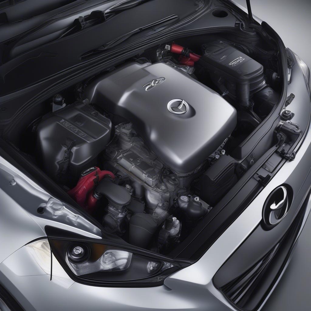 Động cơ Skyactiv mạnh mẽ và tiết kiệm nhiên liệu của Mazda 2 Hatchback