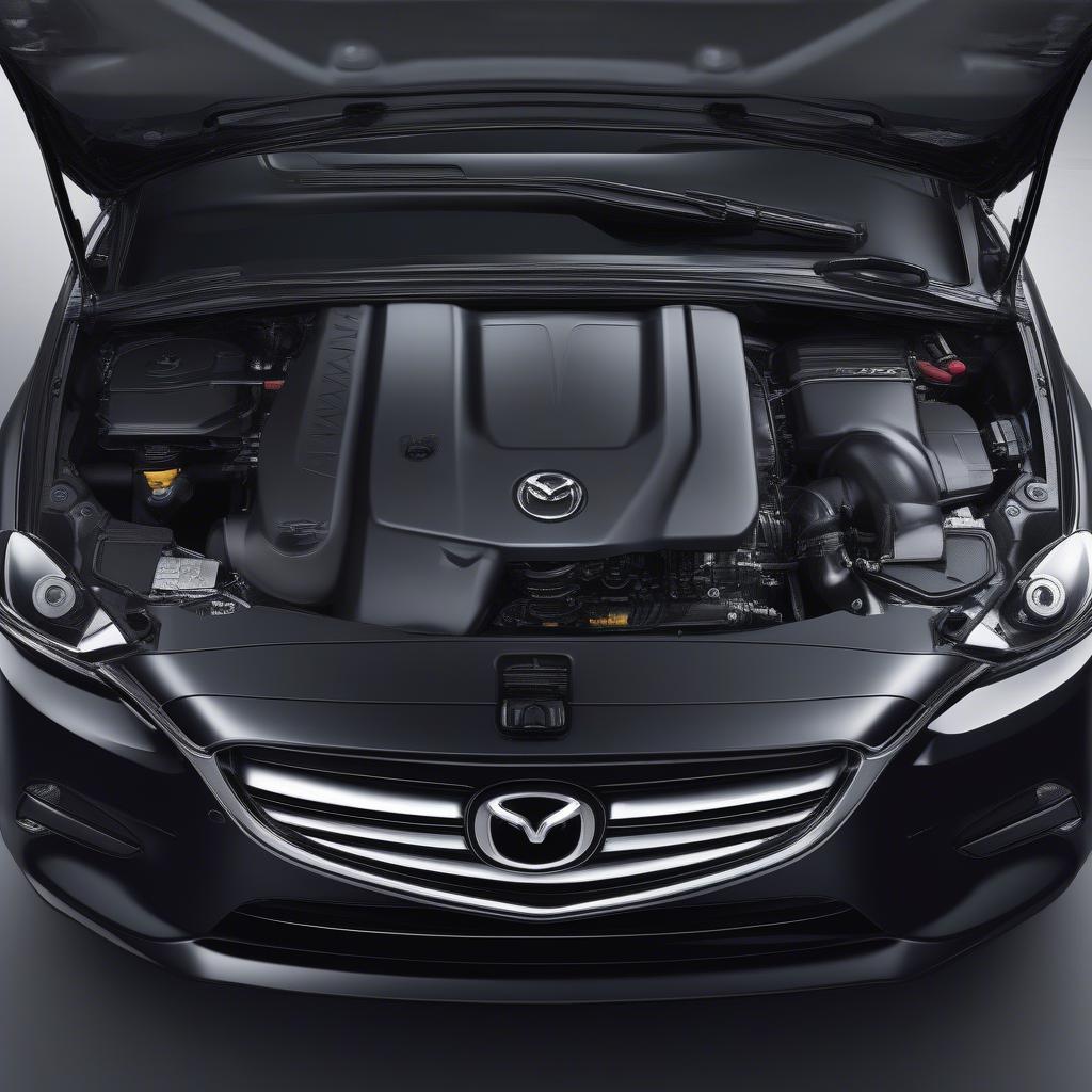 Động cơ Skyactiv mạnh mẽ của Mazda 6 2016