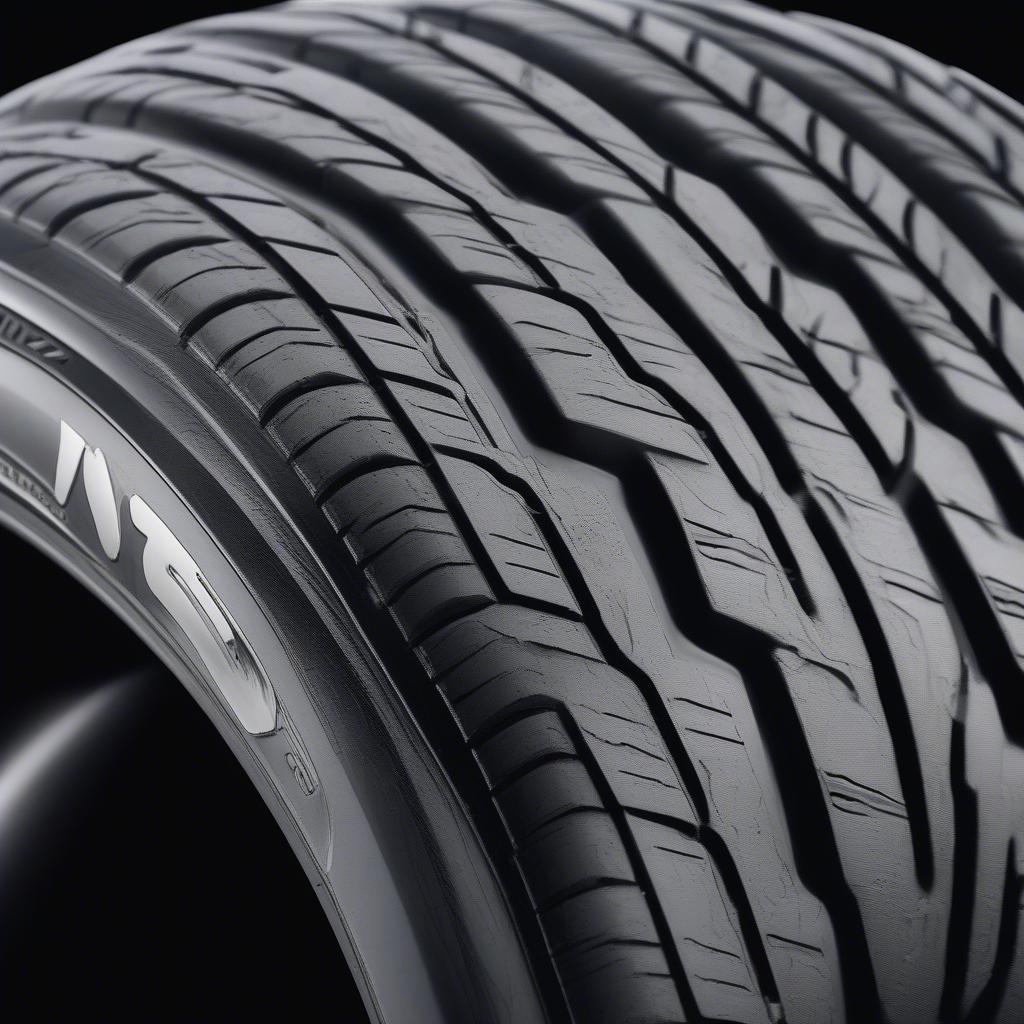 Hình ảnh chi tiết gai lốp Bridgestone Turanza dành cho Mazda 3, cho thấy thiết kế tối ưu cho khả năng bám đường và thoát nước.