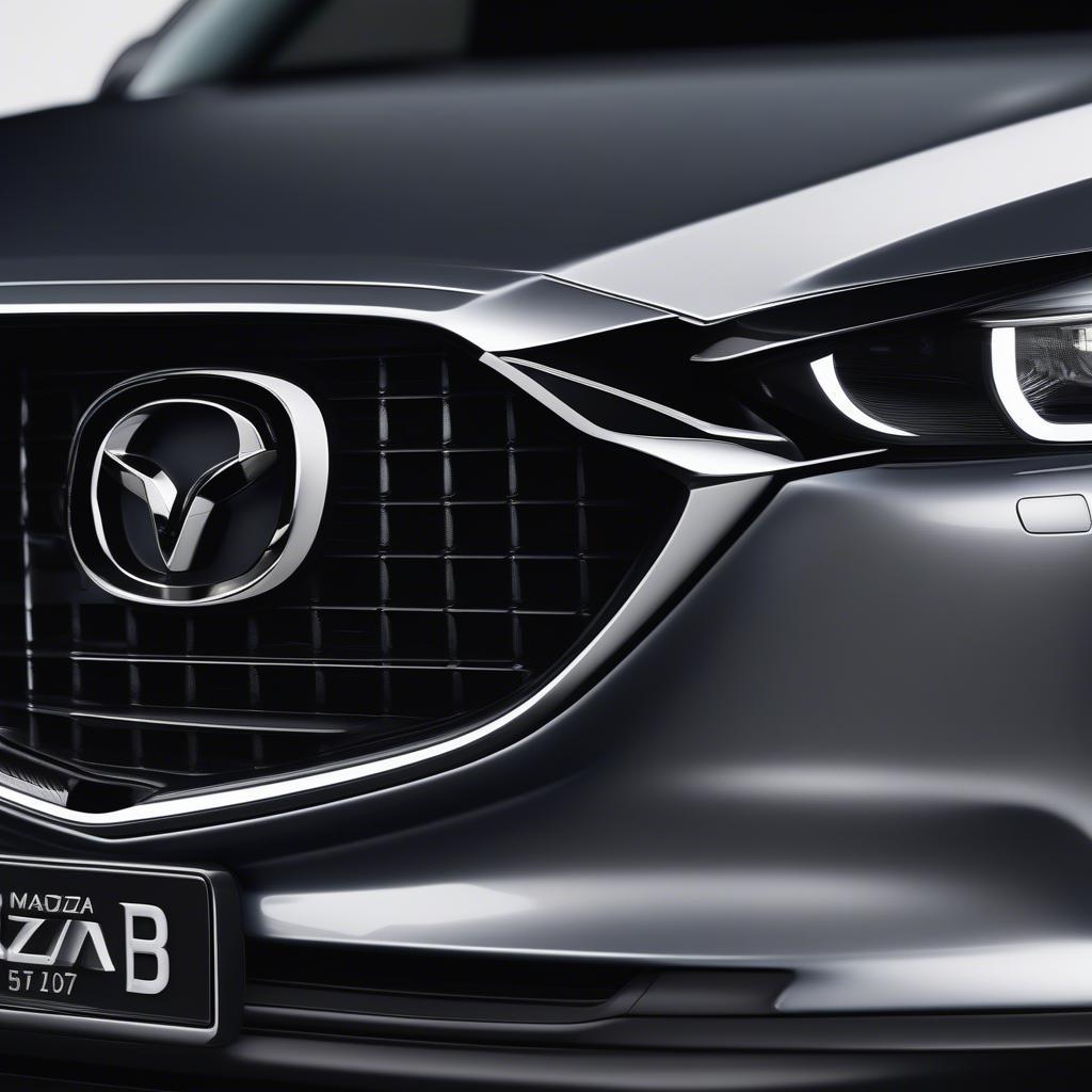 Kích thước logo Mazda CX5 2017 mặt trước