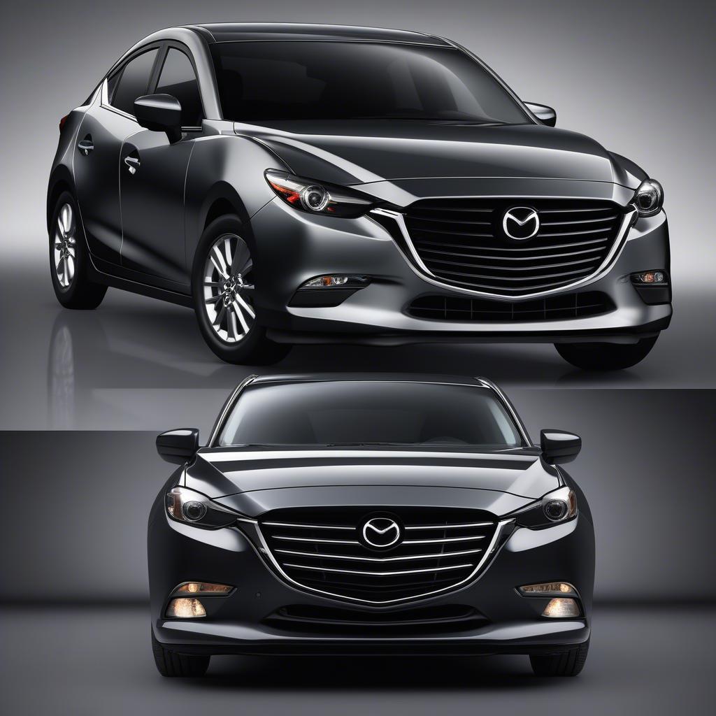 Kích thước ngoại thất Mazda 3 2016 Sedan