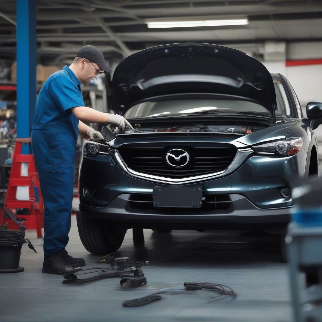 Kiểm tra chất lượng Mazda CX5 cũ