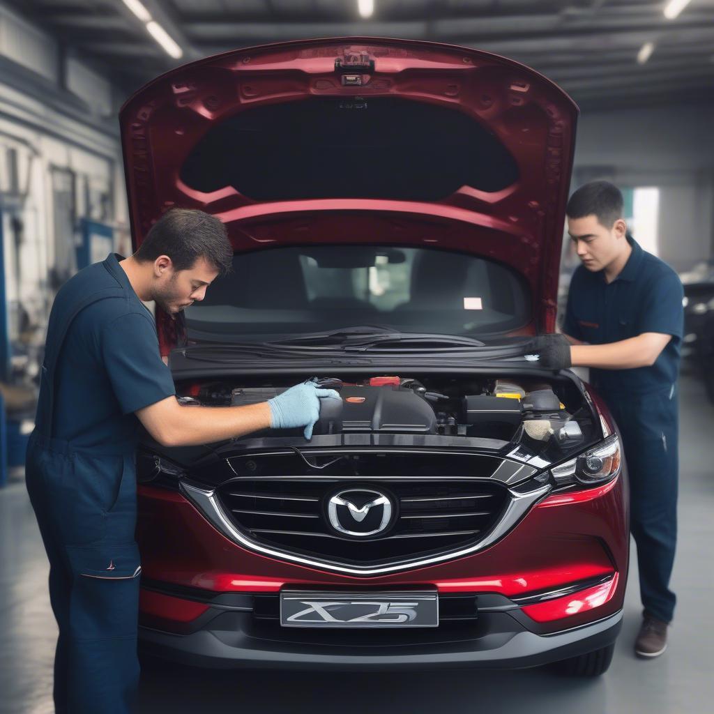 Kiểm Tra Động Cơ Mazda CX5 2019