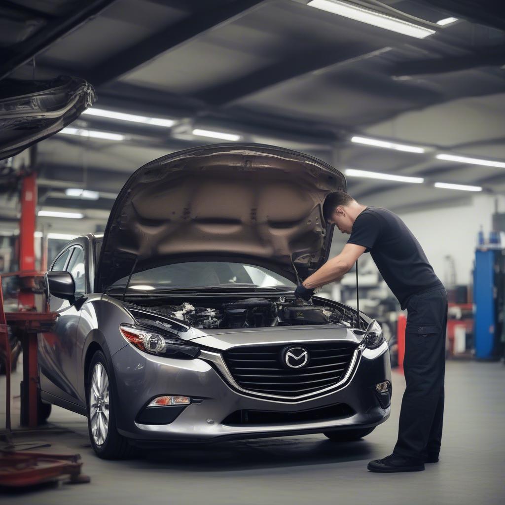 Kiểm tra hệ thống treo Mazda 3