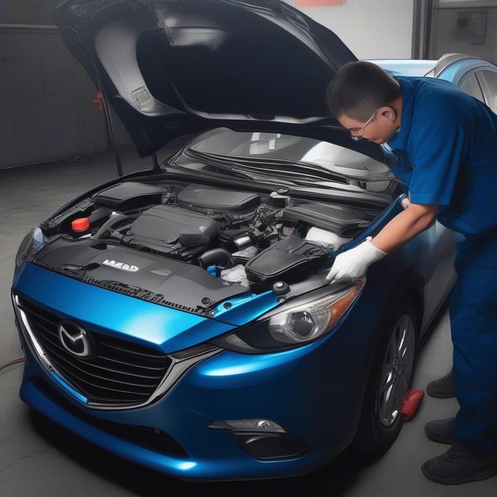 Kiểm Tra Mazda 3 2016 Chạy Lướt