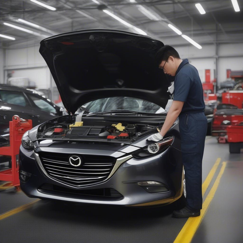 Kiểm tra Mazda 3 2019 cũ trước khi mua