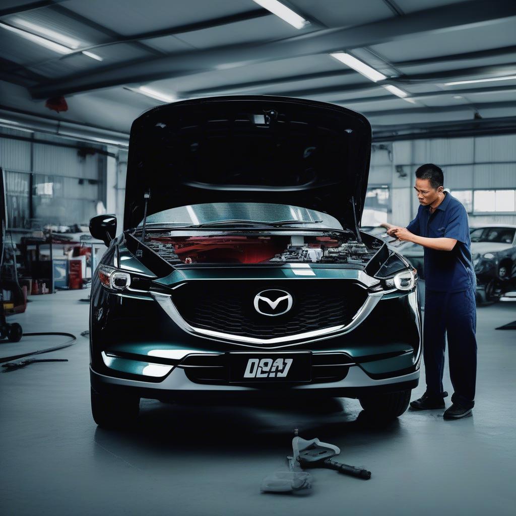 Kiểm tra Mazda CX5 cũ 2018 chính chủ TPHCM