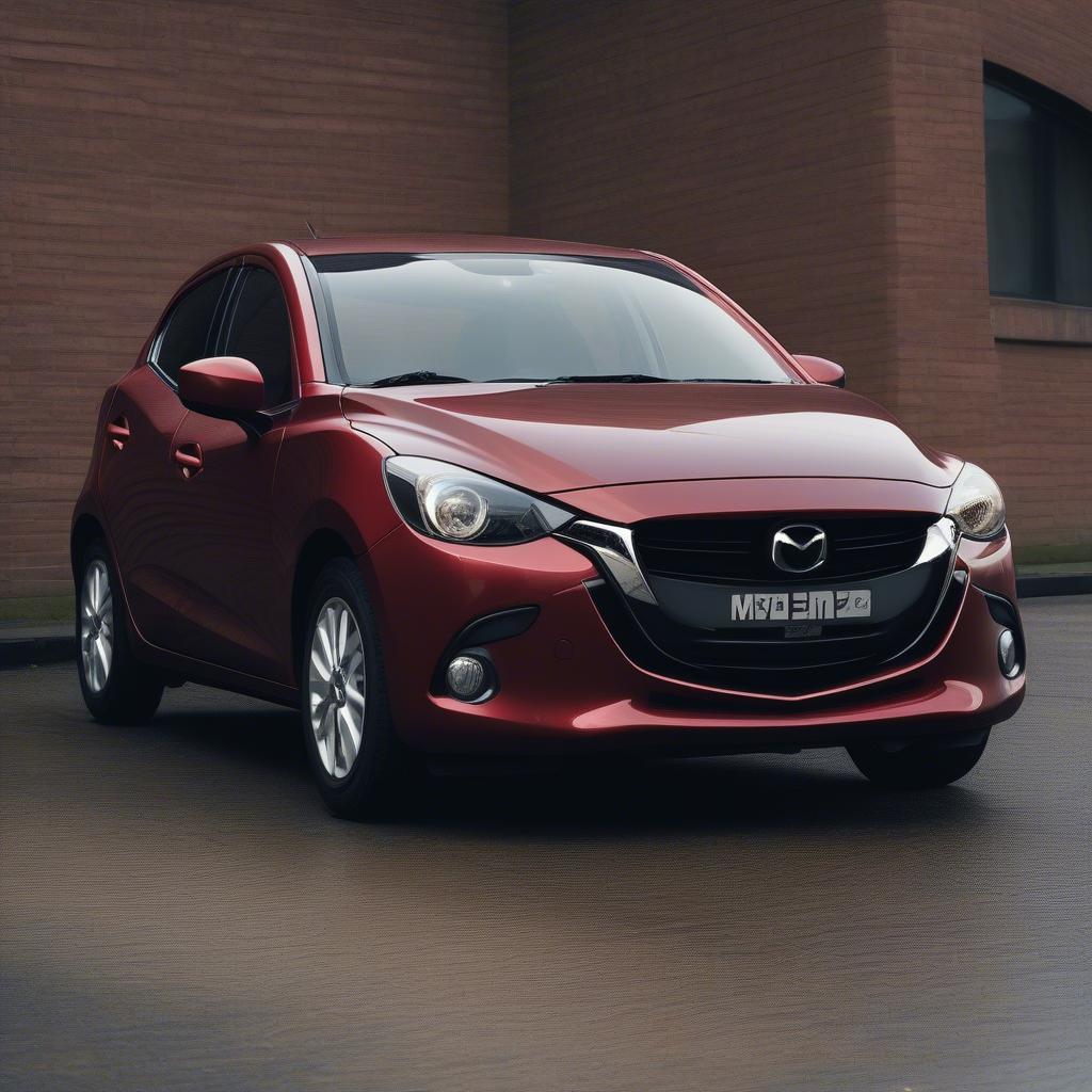 Kiểm tra ngoại thất Mazda 2 cũ