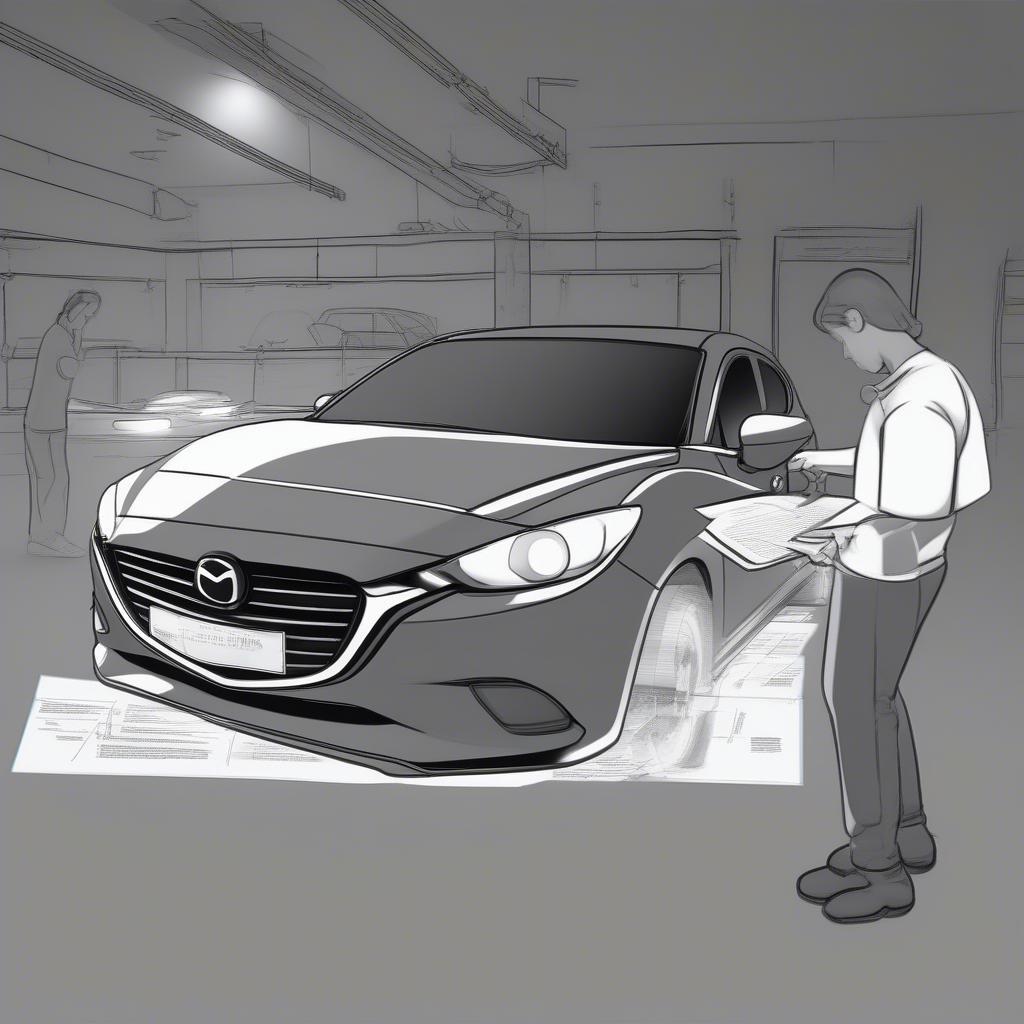 Kiểm tra số khung Mazda 3