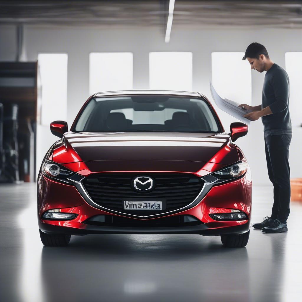 Kiểm tra số khung Mazda 3