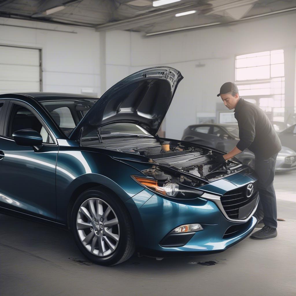 Kiểm tra xe Mazda 3 cũ: Cần kiểm tra kỹ lưỡng tình trạng xe, lịch sử bảo dưỡng và giấy tờ pháp lý.