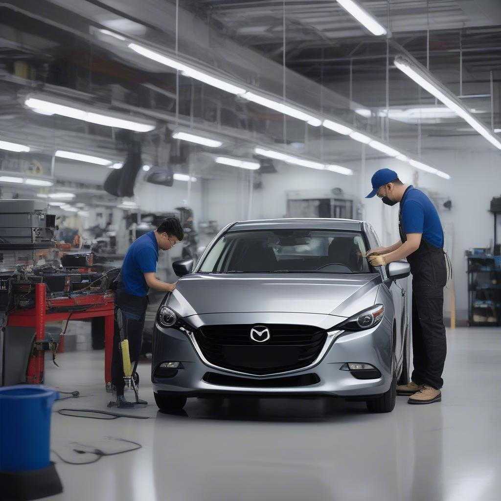 Kỹ thuật viên Mazda Mễ Trì