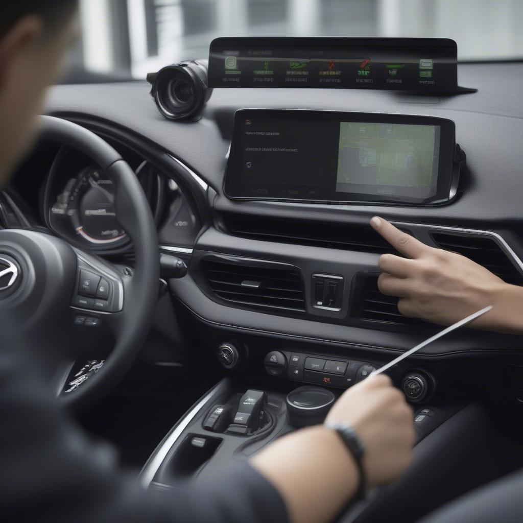 Lắp đặt Car Play trên Mazda 3