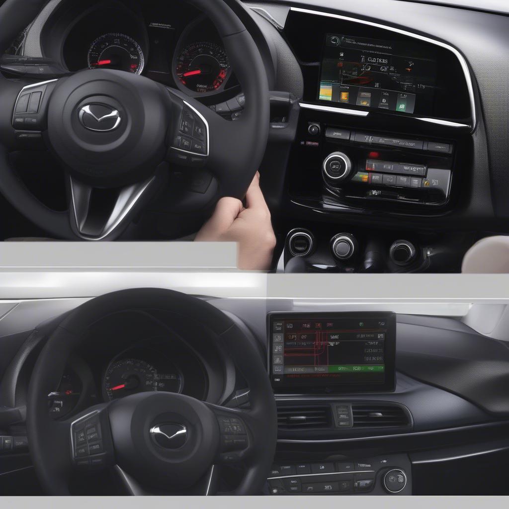 Lắp Đặt HUD A500 Mazda 3