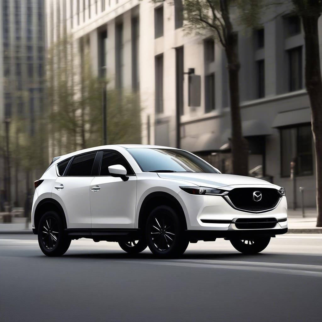 Mazda CX5 2018 Màu Trắng Thanh Lịch