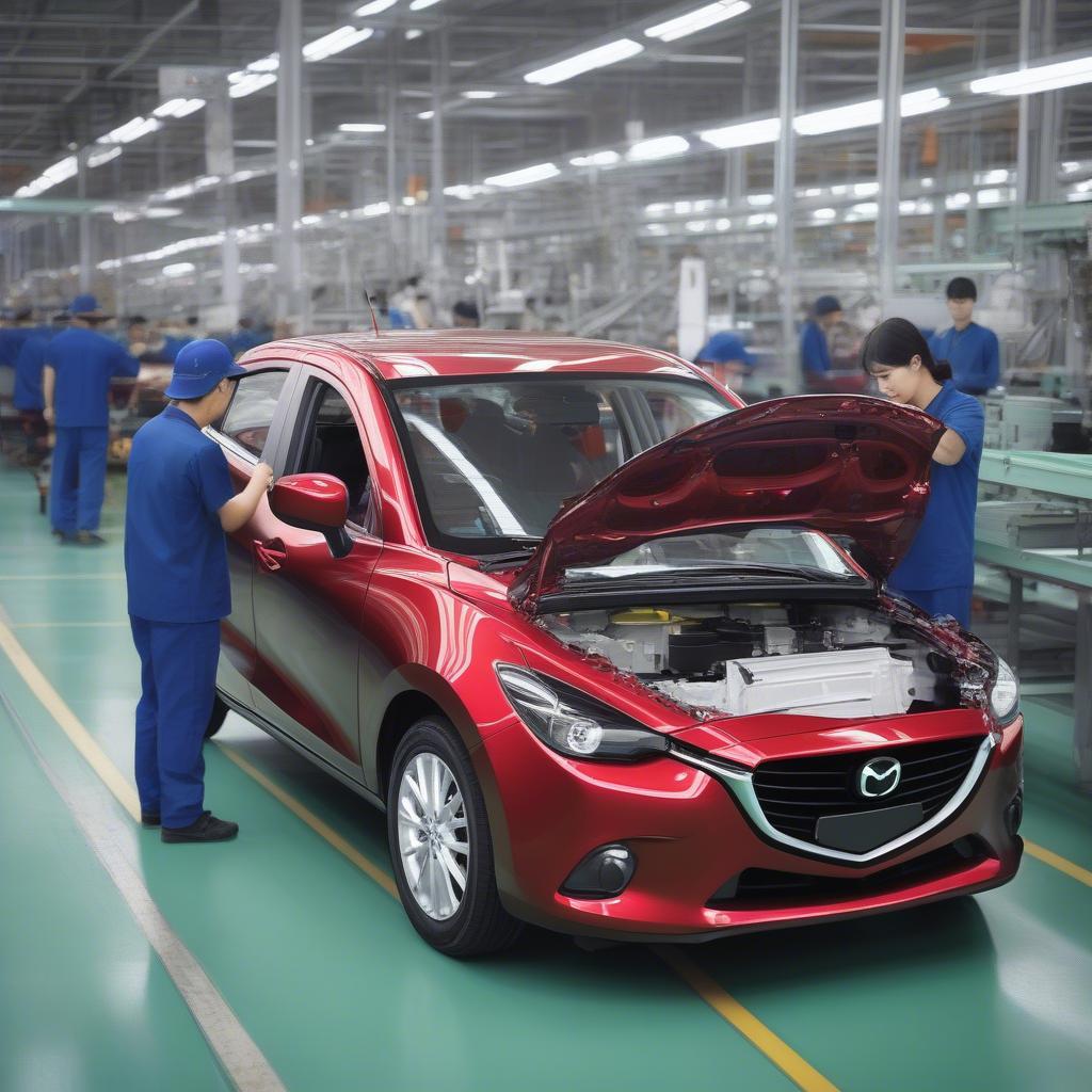 Mazda 2 2018 lắp ráp trong nước