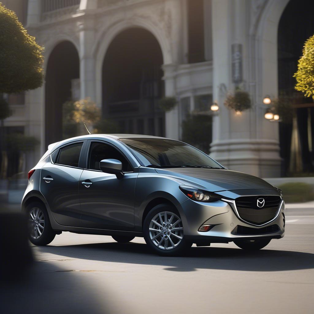 Nội thất và ngoại thất Mazda 2 2018