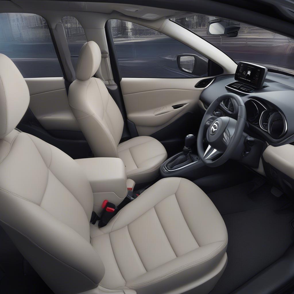 Nội thất Mazda 2 2019 tinh tế và tiện nghi với các công nghệ hiện đại