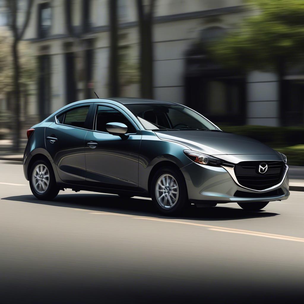 Thiết kế ngoại thất Mazda 2 Sedan 2019: Kiểu dáng thể thao, hiện đại