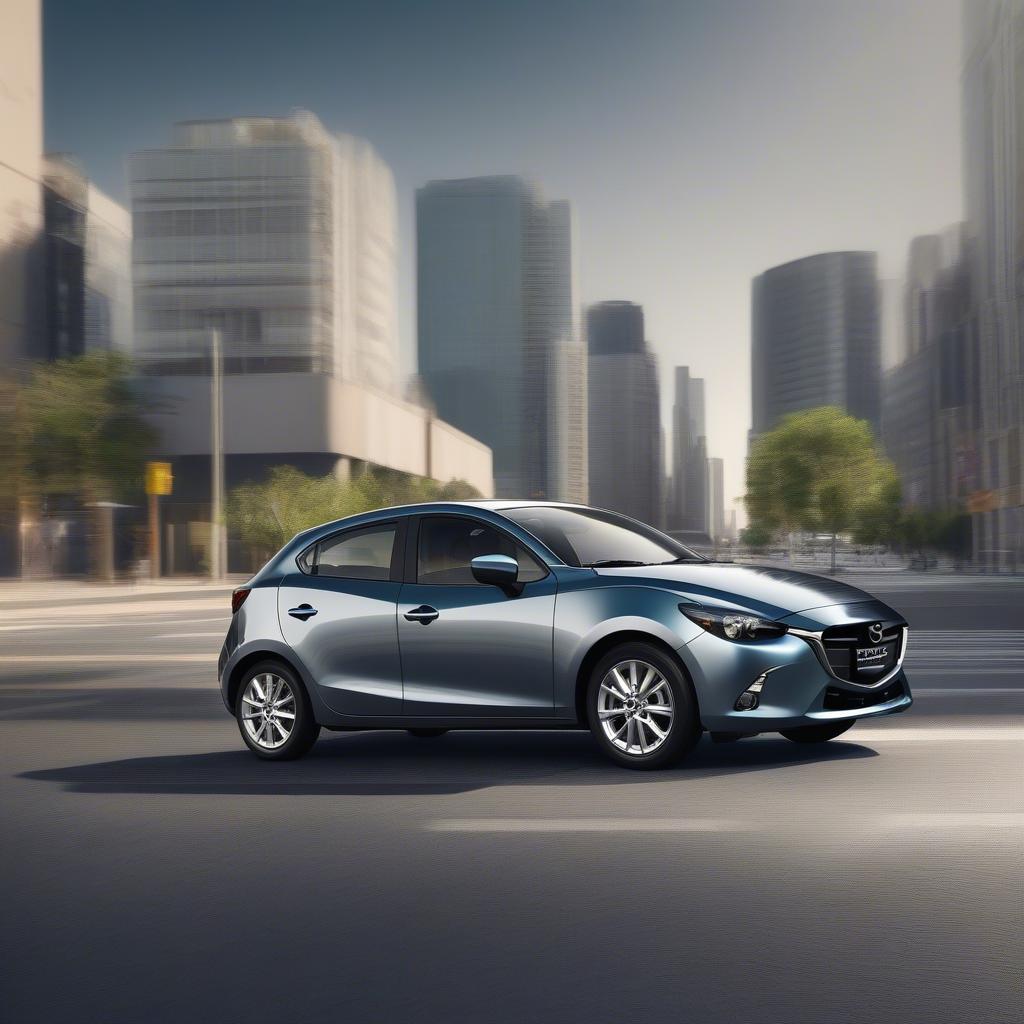 Mazda 2 AT Sedan 2016 vận hành tiết kiệm nhiên liệu