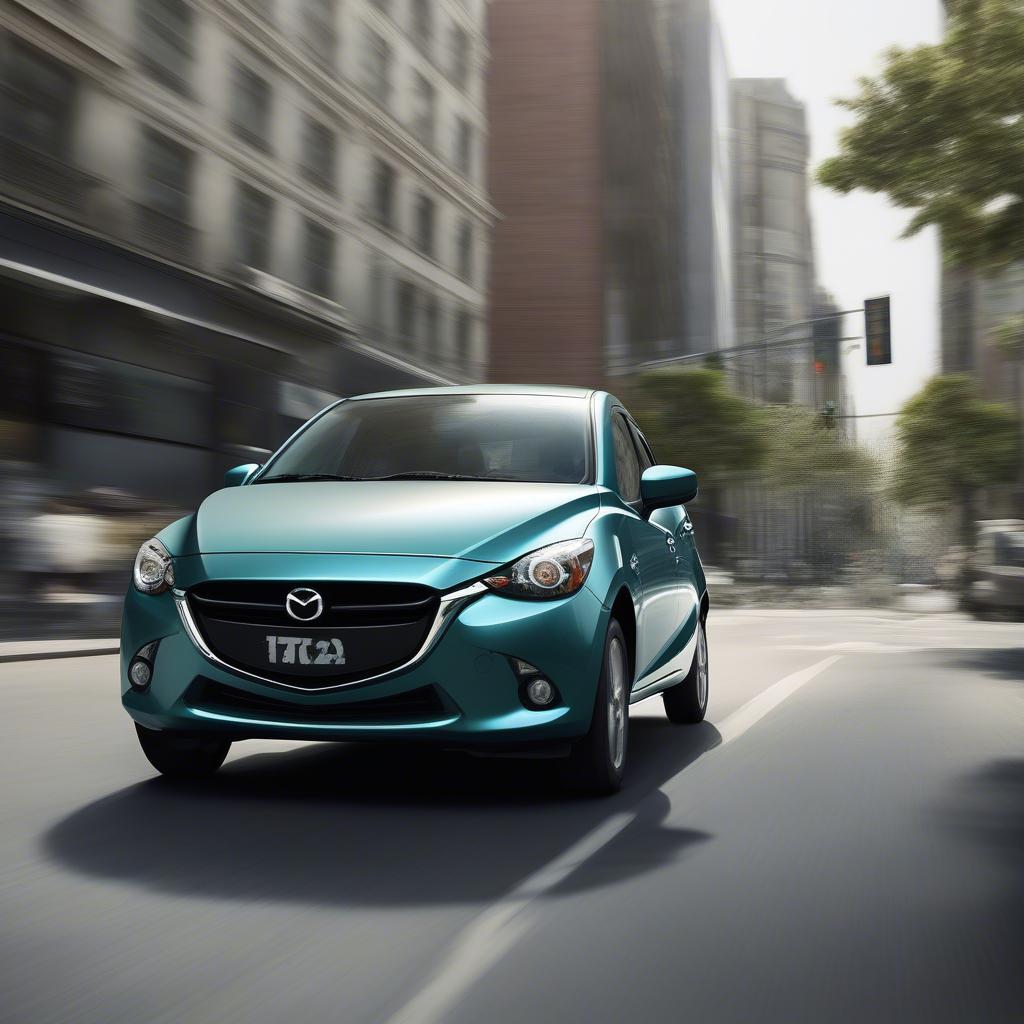 Mazda 2 Automatgear vận hành mượt mà trong đô thị