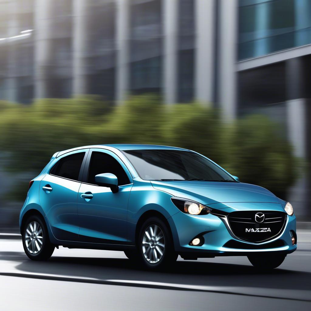 Mazda 2 Hatchback 2015 Thiết kế ngoại thất