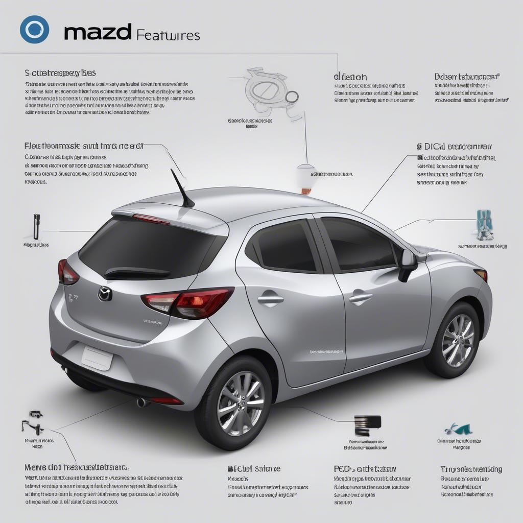 Tính năng an toàn Mazda 2 Hatchback 2019