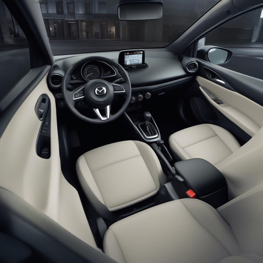 Nội thất Mazda 2 Hatchback 2019