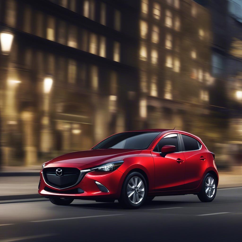 Mazda 2 Hatchback ngoại thất thiết kế KODO