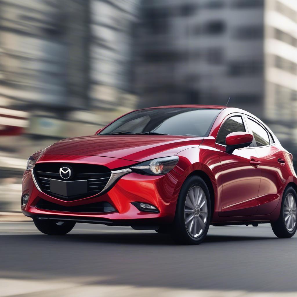 Thiết kế ngoại thất Mazda 2 Kodo