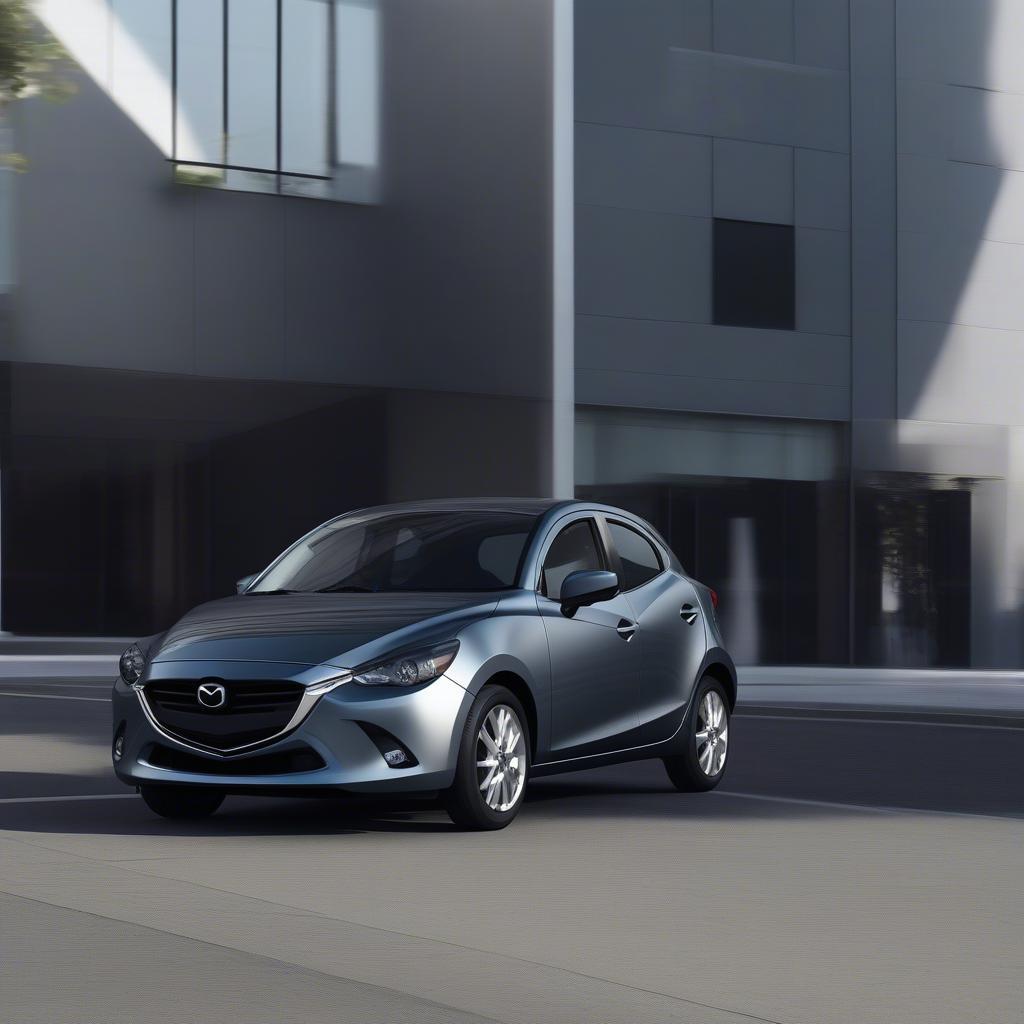 Mazda 2 ngoại thất thể thao