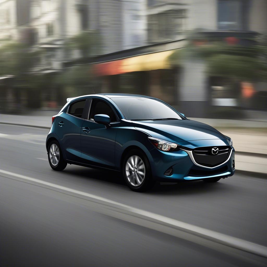 Mazda 2 ngoại thất thể thao